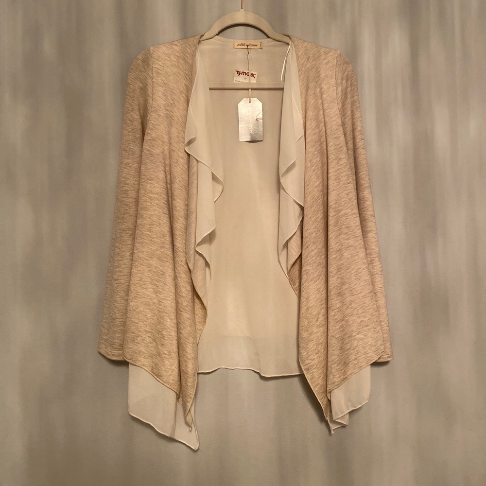 NWT Pebble and Stone cardigan